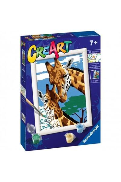 RAVENSBURGER Set pictura copii CreArt, Ravensburger, Cu accesorii, 7 ani+, Mu...