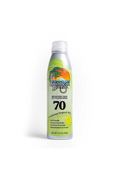 Caribbean Breeze Sunscreen Spray with SPF70 156 ml