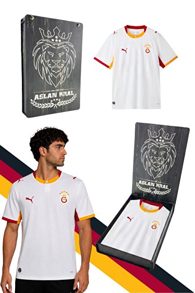 Galatasaray Original Licensed 26/27 Alternative White Jersey with Laser Box Gift