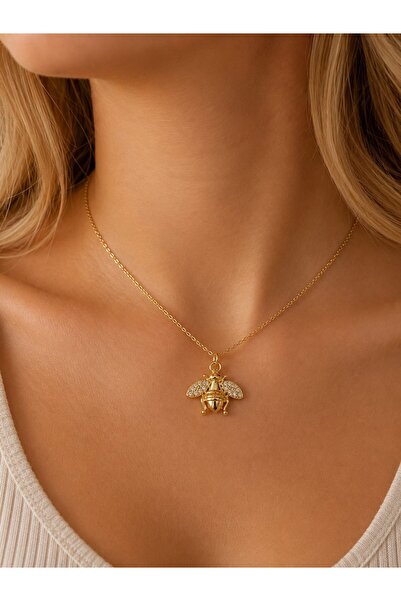 Histakı Women's Zircon Stone Tarnish-Resistant Chain Necklace