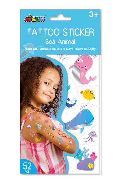 AVENİR Tatuaje Animale Marine, Avenir, 3 ani +