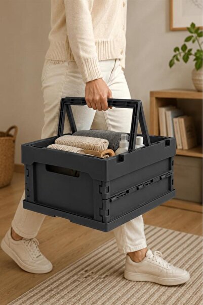 Smartware Blox Flat and Foldable Box with Handle 24 Lt
