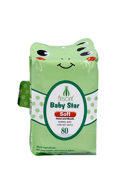ANSONT Baby Wipes Chamomile 3x80pcs