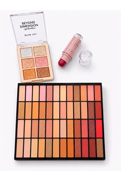 FANCY BEAUTY Eyeshadow, Highlighter, Tint, and Eyebrow Pencil.