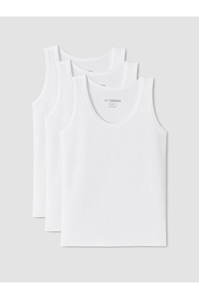 LC Waikiki Esvab • Modern & Distinctive Zero Roba Collar Boys' Undershirt 3-P...