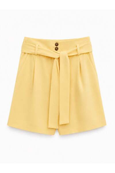 elif teke Bermuda Shorts Yellow