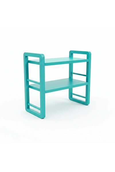 OEM Mini Raft Organizator cu Două Niveluri, Design Modern, pentru Birou sau Decor