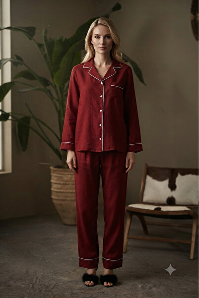 Tılsım Lingerie Premium Kupro Pajama Set – Silky-Soft, Breathable, Sustainabl...