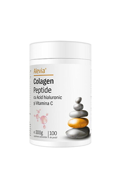 Alevia Colagen Peptide cu Acid Hialuronic si Vitamina C 300g