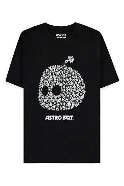 Pcmerch Tricou barbati, Pcmerch, Astro Bot Tech Logo, negru, XL INTL