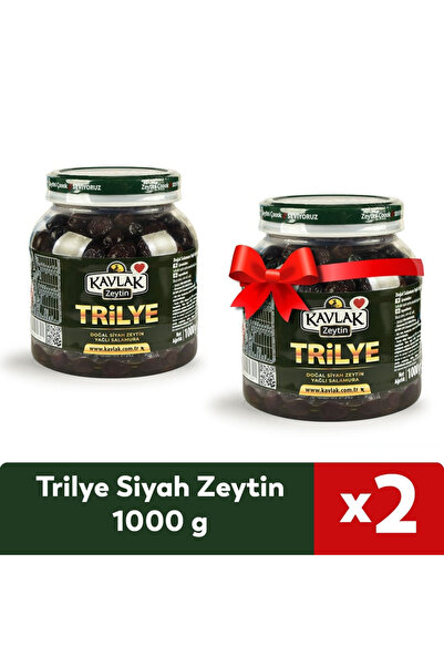 Kavlak Zeytin Kavlak Trilye Siyah Zeytin 1 Kg 1 Alana 1 Bedava