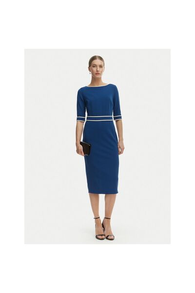 RINASCIMENTO Rochie de cocktail pentru femei CFC0127991003 Albastru