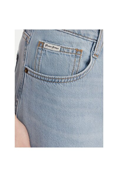 Guess Jeans Fustă de blugi pentru femei W6GD52D7902 Albastru