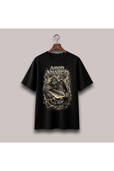 Grafftee Clothing Амон Амарт Щампована унисекс овърсайз тениска
