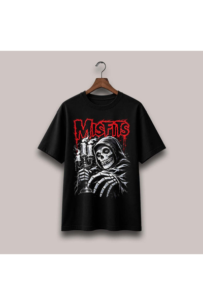 Grafftee Clothing Misfits Printed Unisex Oversize T-Shirt