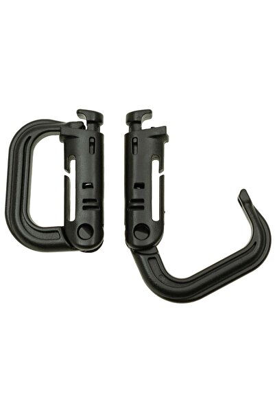 MFH Carabiner Molle (2τμχ.) Μαύρα