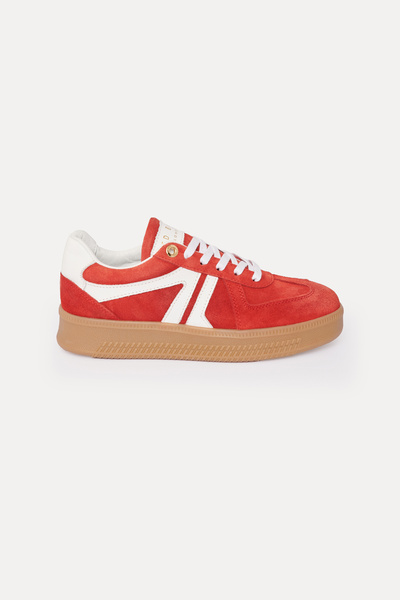 Ted Baker Kırmızı Süet Sneaker