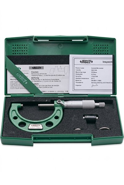 İnsize 3203-50A Mekanik Mikrometre