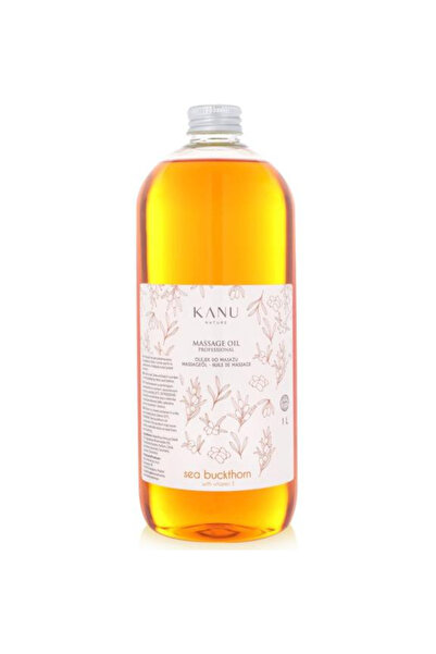 Kanu Nature Професионално масажно масло от облепиха с витамин Е, 1000 мл