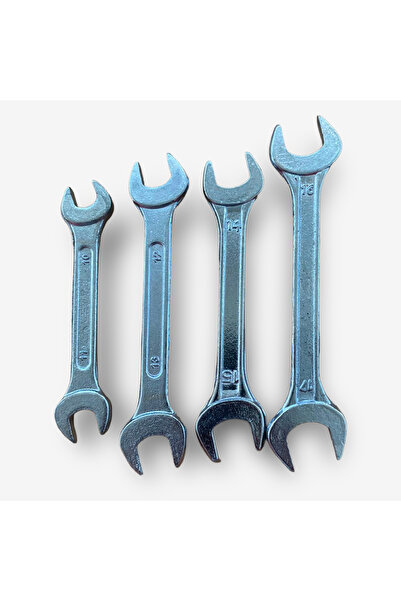Trendhouse68 4-Piece Double Open End Wrench Set 10/11 12/13 14/15 16/17 mm Du...