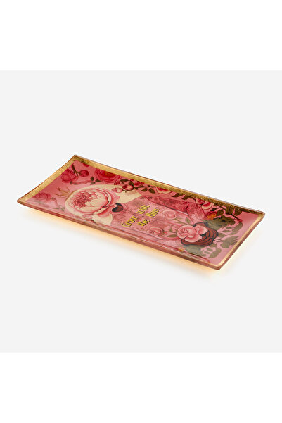 GIFT COMPANY Placă decorativă Pink Cam Flower Me 10X0,8X21 Cm