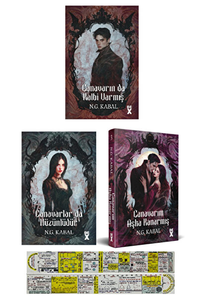 Dex Canavarın da Kalbi Varmış + Canavarlar da Hüzünlüdür + Canavarım Aşka Kan...