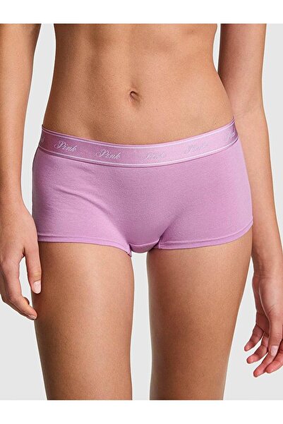 PINK Logolu Pamuklu Boyshort Külot