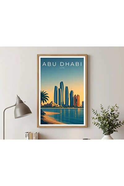 HOME MODE 40x60 cm / 16x24 Inch Black Floating Frame Canvas | Abu Dhabi UAE S...