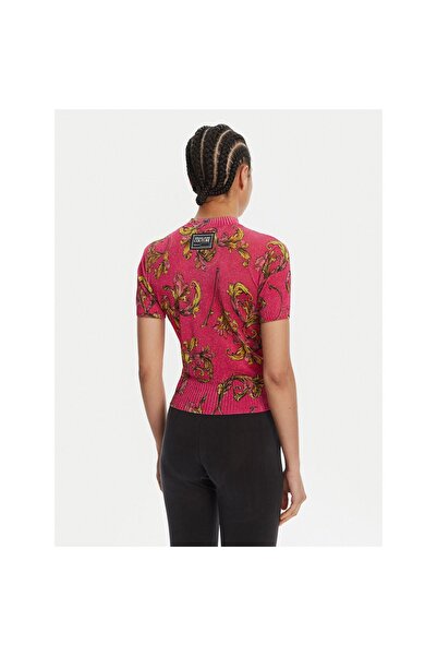 VERSACE JEANS COUTURE Pulover de damă 78HAFM07 CMN45 Roz