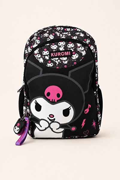 kuromi Licensed Girls' School Backpack Primary School Middle School Multi-Com...