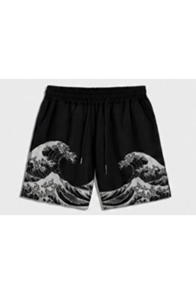 classy moda Unisex Oversize Relaxed Fit High Waist Special Design Printed Sum...