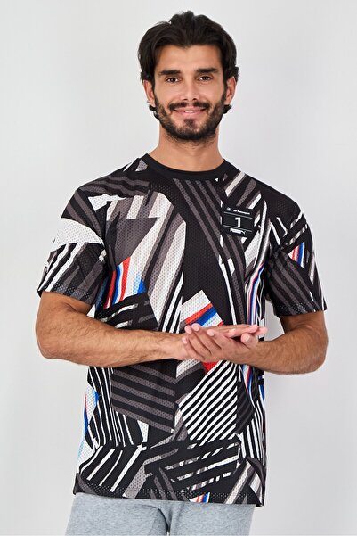 Puma x BMW Motorsport Men Sportswear Fit Short Sleeve Outdoor T-Shirt, Multic...