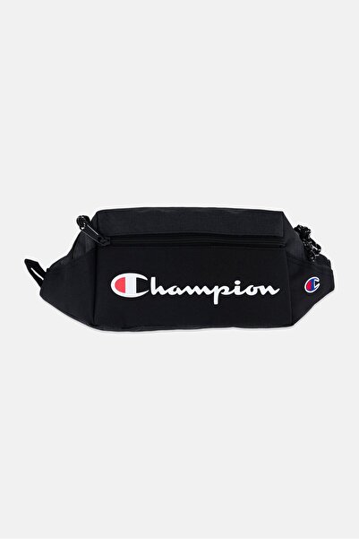 Champion Men Brand Logo Waist Bag 14 H x 36 L x 10 W cm, Black