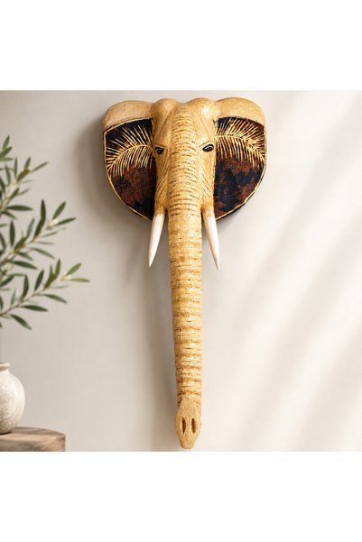 Disini Masca de perete Ivory Elephant , Tip I