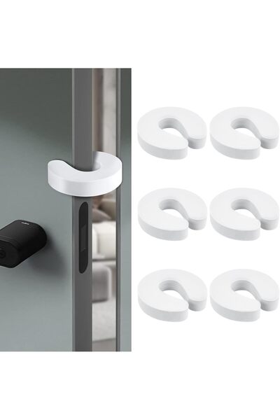 Arabest 6-Pack Door Stoppers,Baby Proof Finger Pinch Guard,Foam Child Safety ...
