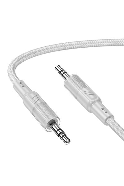 Hoco Καλώδιο 3.5mm αρσενικό σε 3.5mm αρσενικό, Γκρι, 1.2μ (UPA27)