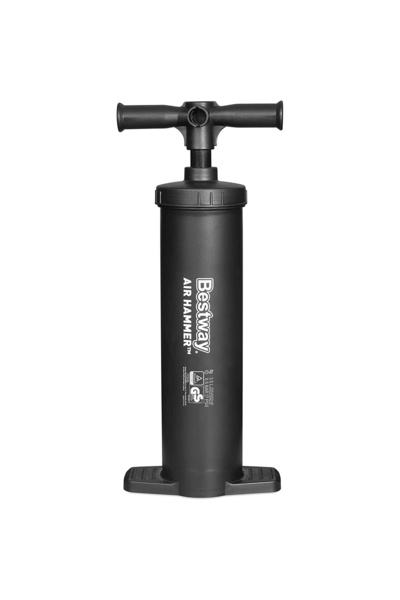 BESTWAY Pompă manuală de picior, 3,5 L, 48 cm, cu 3 adaptoare, pentru umflare...