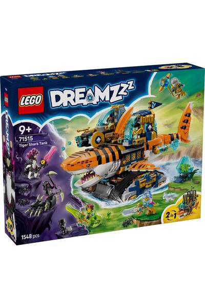 LEGO ® Dreamzzz - Tancul tigru-rechin (71515)