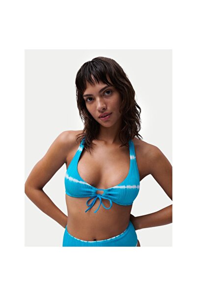 Chantelle Top de bikini pentru femei C12VQA C75 Albastru