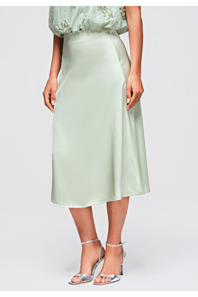 OMBRE Women's Skirt, Midi, Flared Fit OW-GL-E0011
