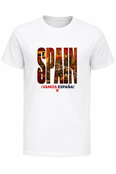 Efendioğlu Design Vamos Espana Printed Spain Lettering Large 2026 World Cup P...