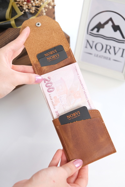 Norvi Leather Viral Genuine Leather Wallet with Multiple Card Holders and Mon...