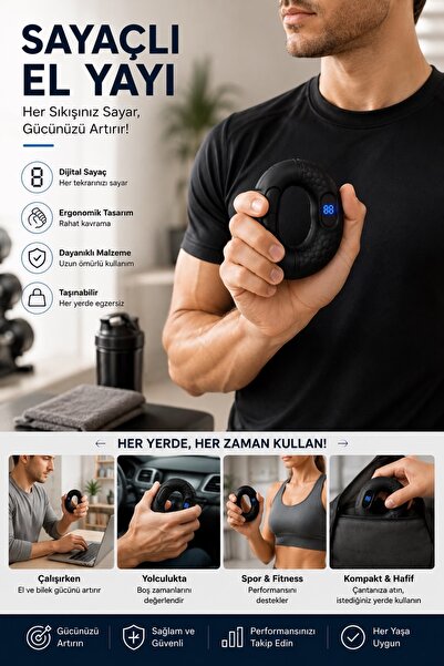 Lumisa Home Lh-4005 Digital Counter Handheld Spring |   Ergonomic Hand, Finge...