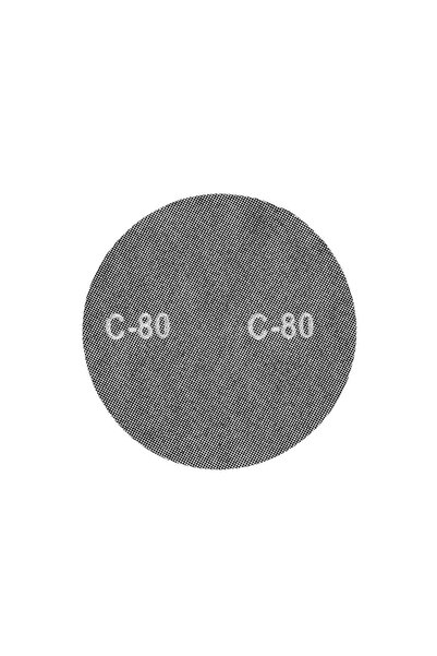 GEKO Disc abraziv tip plasă cu prindere Velcro, 225 mm, P80, G78841