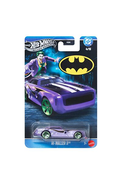Hot Wheels x Sinsay هاي-رولر II دي سي باتمان جوكر سلسلة سيلفر 4/15 |   سيارة ...