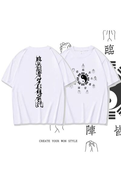 classy moda Unisex Colorful Oversize Printed T-Shirt Streetwear Comfortable F...