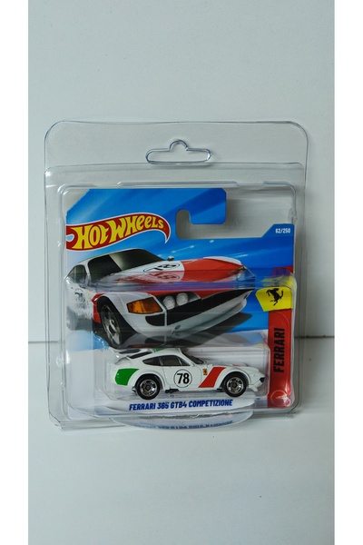 HOT WHEELS FERRARİ SERİSİ - FERRARİ 365 GTB4 COMPETIZIONE MODEL ARABA - 78 NU...