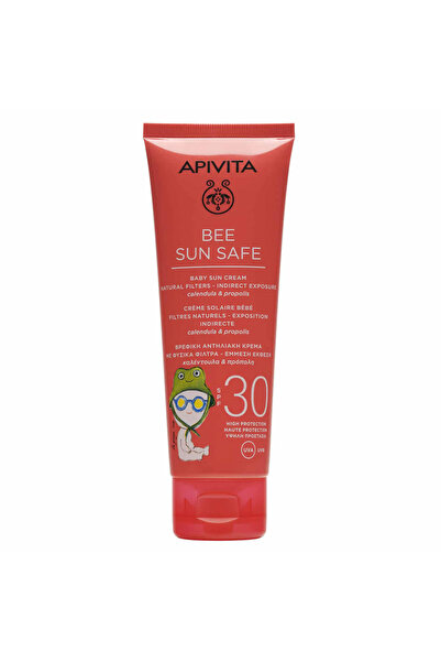 Apivita Bee Sun Safe Baby Sun Cream Naturale Filters Indirect Exposure SPF30 ...