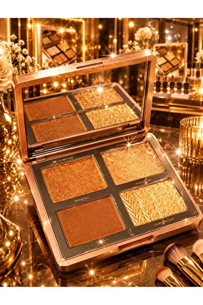 max elegance Luxurious Highlighting Palette - a Golden Touch That Captivates ...