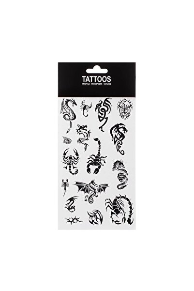OEM Tatuaje temporare autocolante cu dragoni și scorpion, 16 bucăți – schimba...